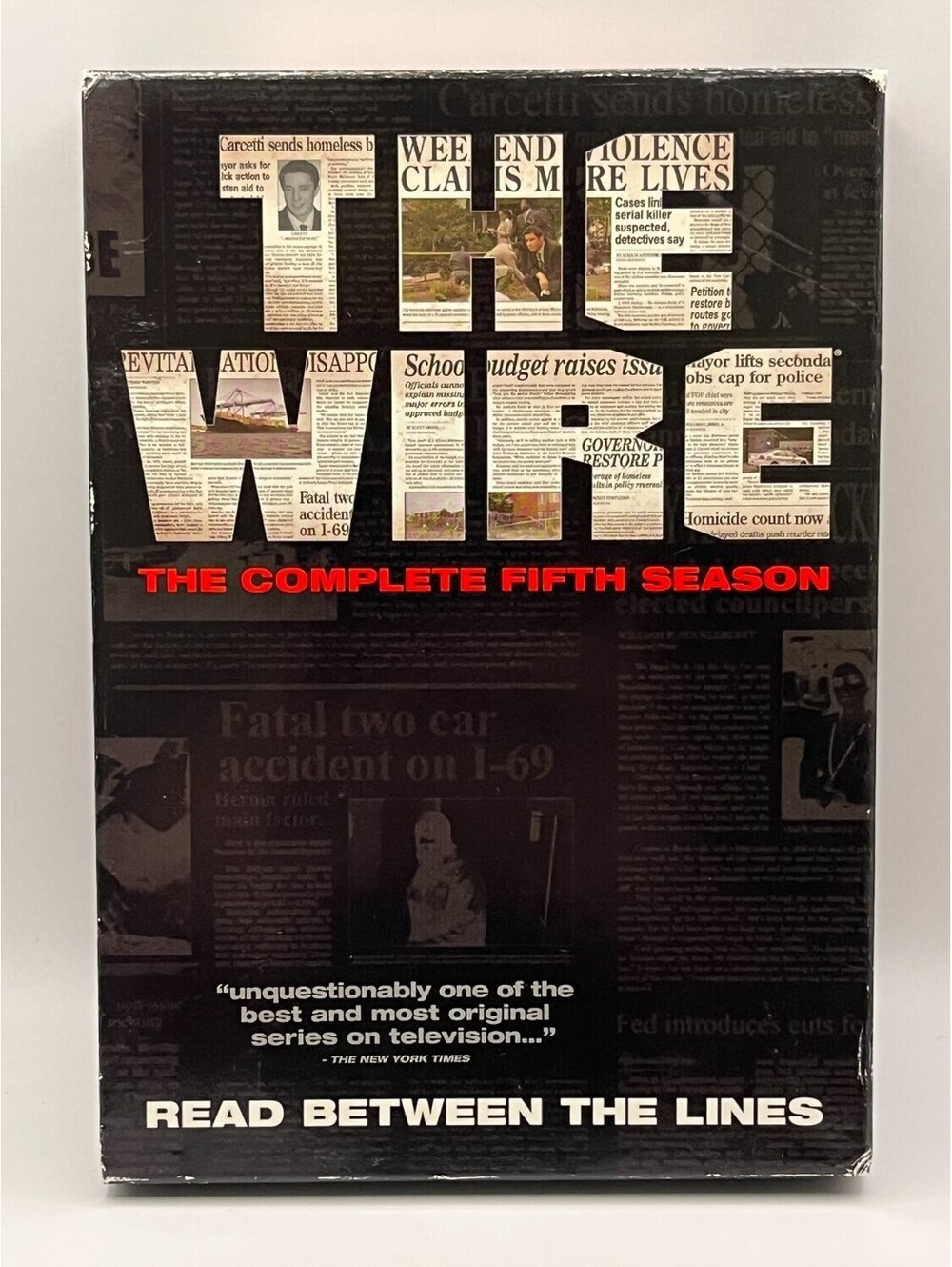 The Wire: Complete Fifth Season DVD Box Set Drama